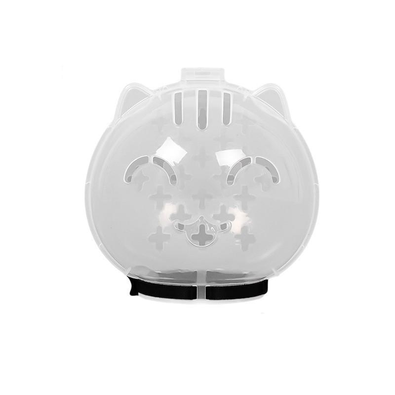 Transparent Cat Bite Guard with Breathable Hood, Adjustable Helmet for Aggressive Cats, Prevents Biting and Licking, Universal Size