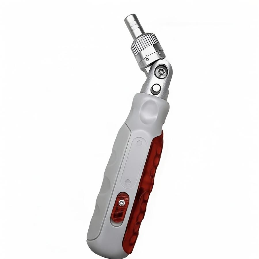 11-In-1 Multi-Functional Ratchet Screwdriver Set, 180-Degree Foldable Dual Head, Home Repair Tool, Portable Hidden Bit Combination