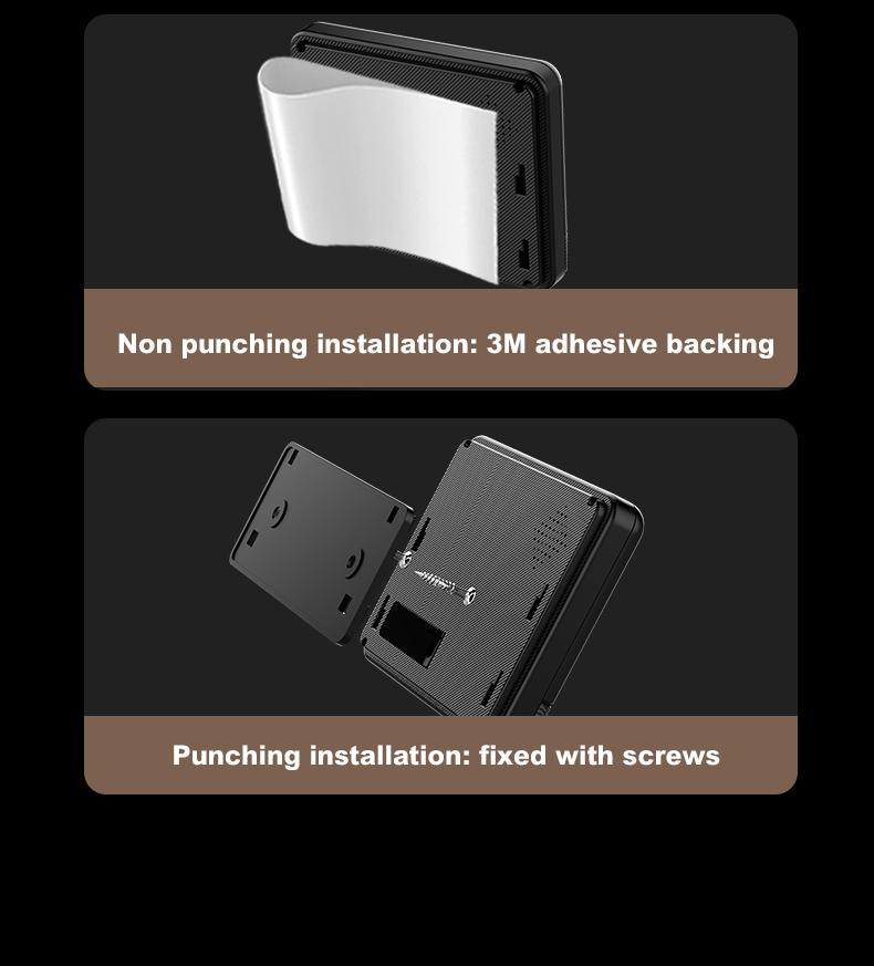 X6 Wireless Doorbell Camera, Rechargeable Smart Visual Doorbell, Modern Home Security Doorbell with Night Vision & Voice Changing,  Safety Intercom for Privacy, Alarm, Sensor,waterproof,Security Camera