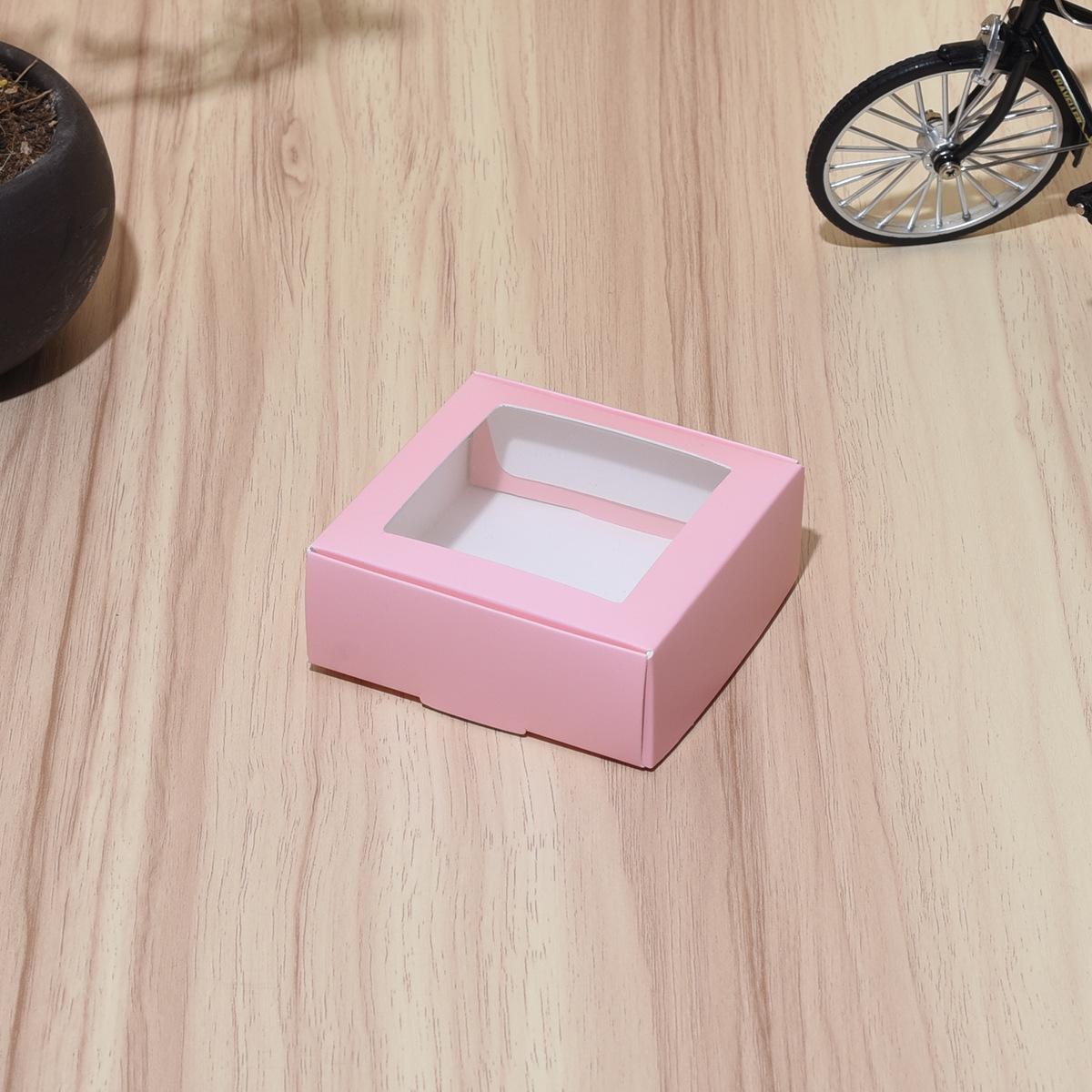 10pcs/20pcs/1pcs Kraft paper white card with window mini airplane box jewelry box candy box handmade soap box gift souvenir box,needoh,nutrition geeks,Birthday Gift Box, Boxes For Gifts