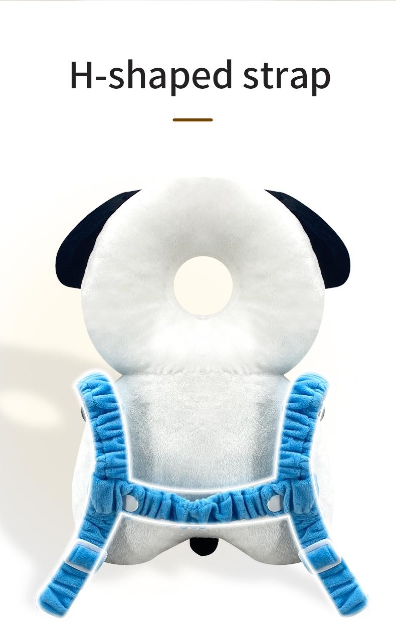 Baby Learning to Walk Anti-Fall Pillow, Baby Step Cushion Protects Back of Head, Children Anti-Fall Safety Helmet Accessory, Cute