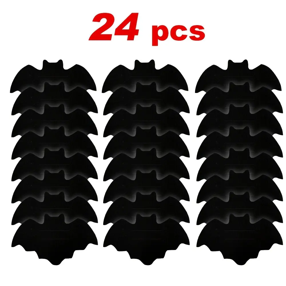 Halloween Bat Fork Spoon Holder, Polyester Cutlery Set, Candy Clip, Perfect for Halloween Parties, Durable and Stylish Design