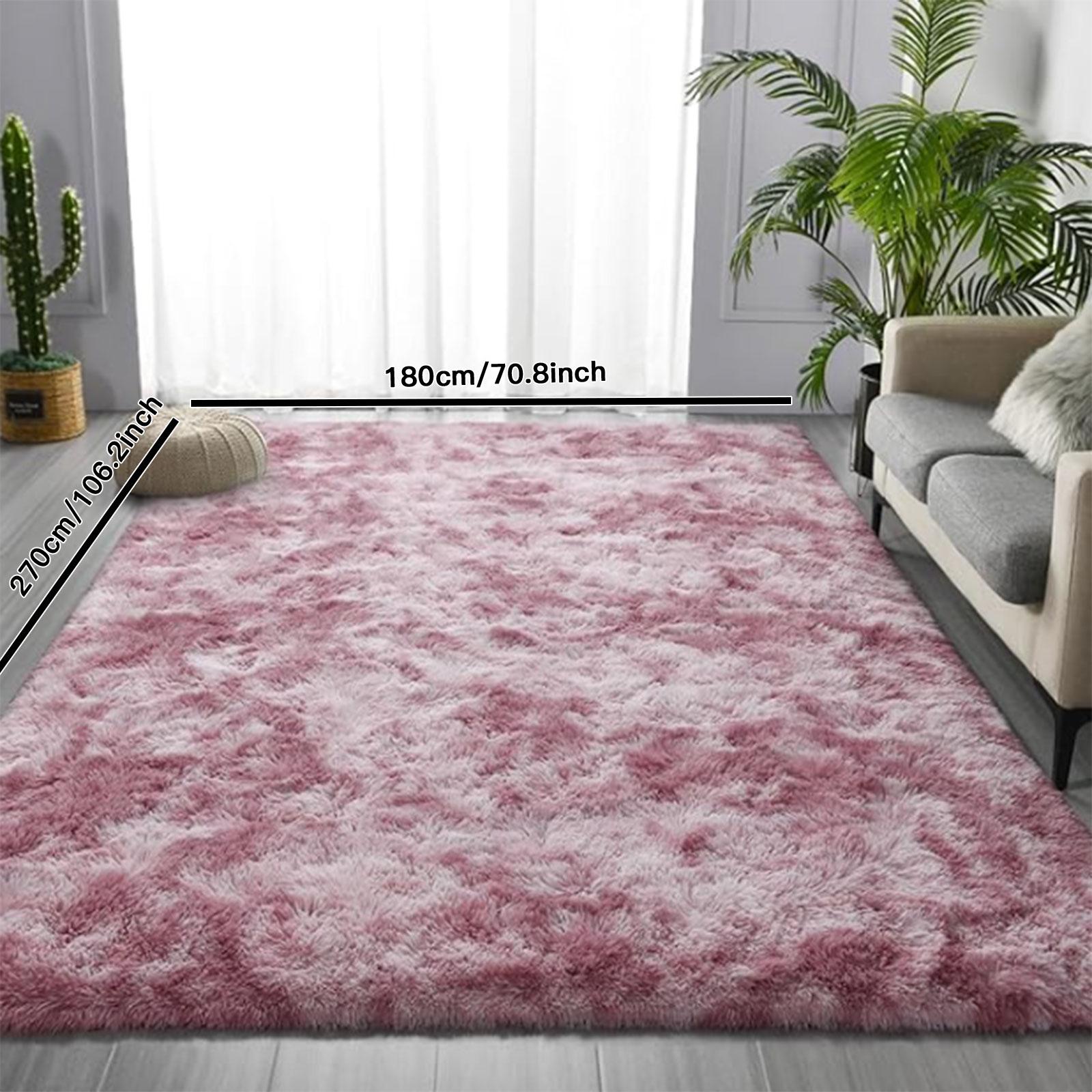 Luxury Extra Large Plush Rug, Soft Modern Mat, Non-Slip Backing, Indoor Carpet for Living Room, Bedroom, Office