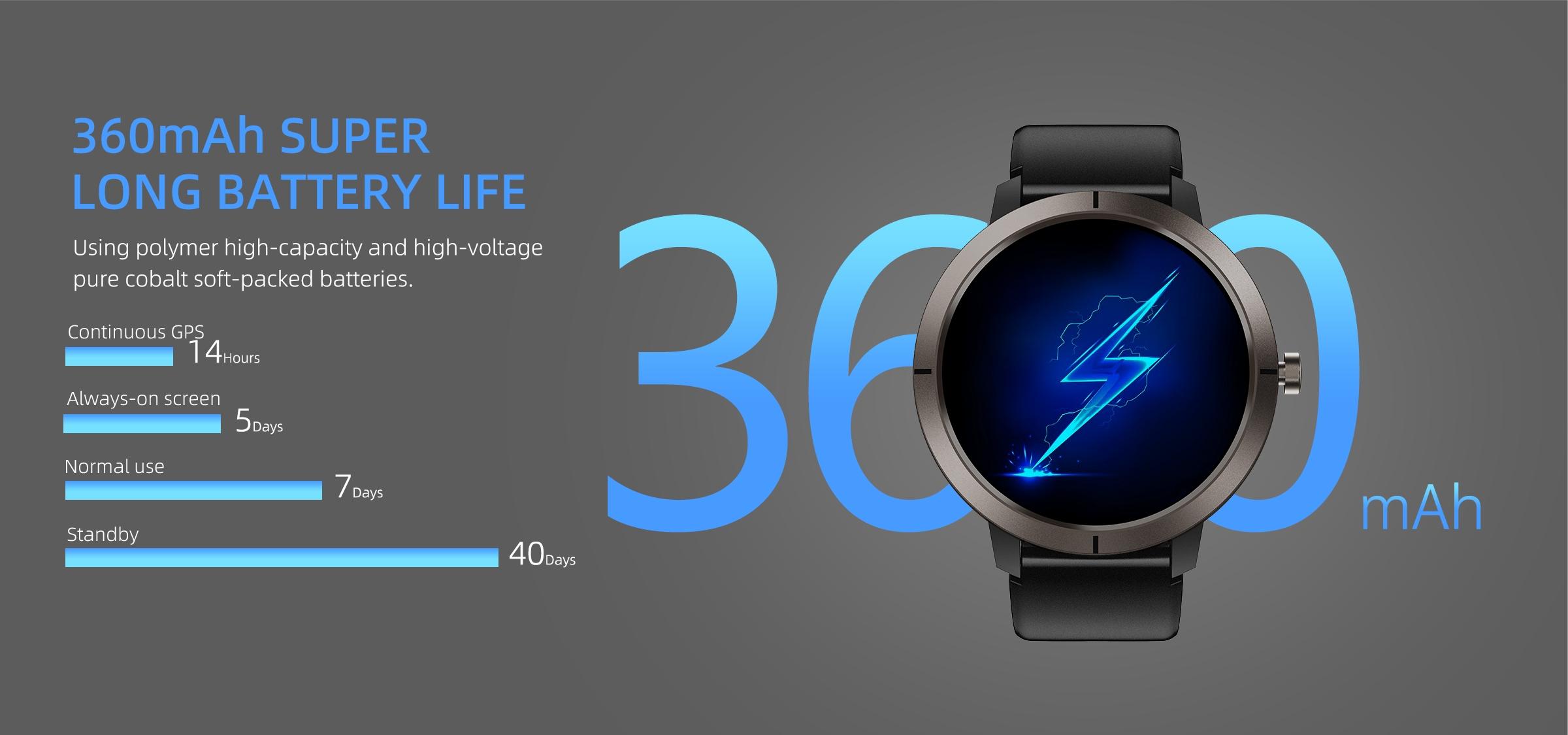 DM76 GPS Sport Smart Watch 1.32 Inch AMOLED HD Round Display 170+ Sports Modes 5ATM Water Resistant Heart Rate Tracking for Outdoor Running and Daily Wear