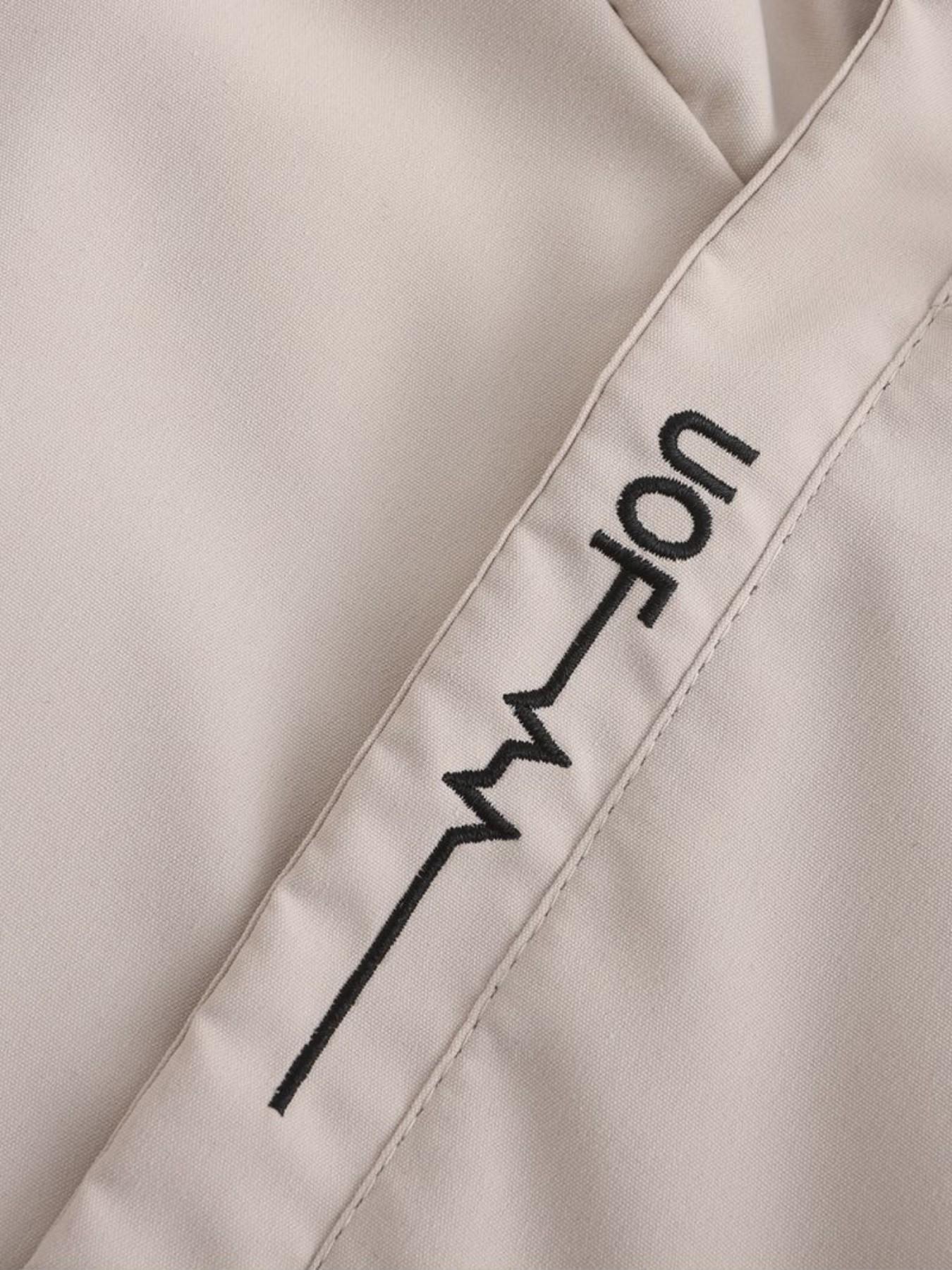 Men's Casual Rabbit Print Outdoor Jacket Set, Camping Hiking Fitness Daily Commute Breathable Durable Mountain Wear