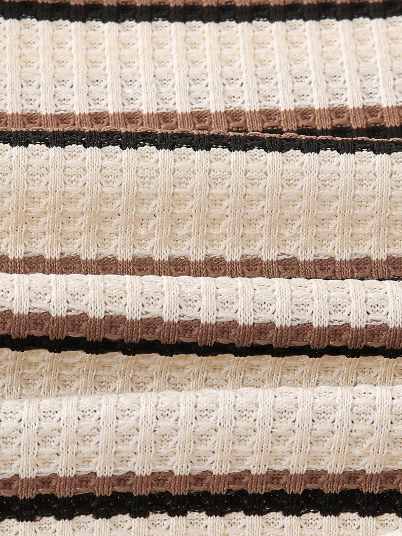 Boys' Summer New Set, Fashion Striped Button Shirt with Lightweight Breathable Shorts, Casual Loose-Fit Suit, Perfect Gift Option