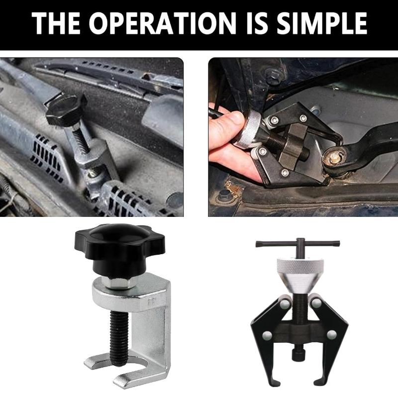 Universal Windshield Wiper Arm Puller Tool, Adjustable Battery Terminal Removal Tool, Lightweight Fixed & Adjustable Design