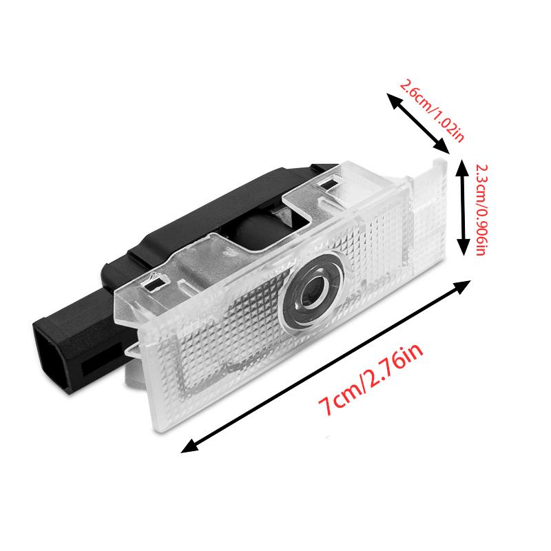 LED Car Door Logo Projector Ghost Shadow Welcome Lights Accessories Led Step Lights For Alfa Romeo 159 147 156 4C 8C 166 Giulia Giulietta Mito GT Stelvio Brera Spider