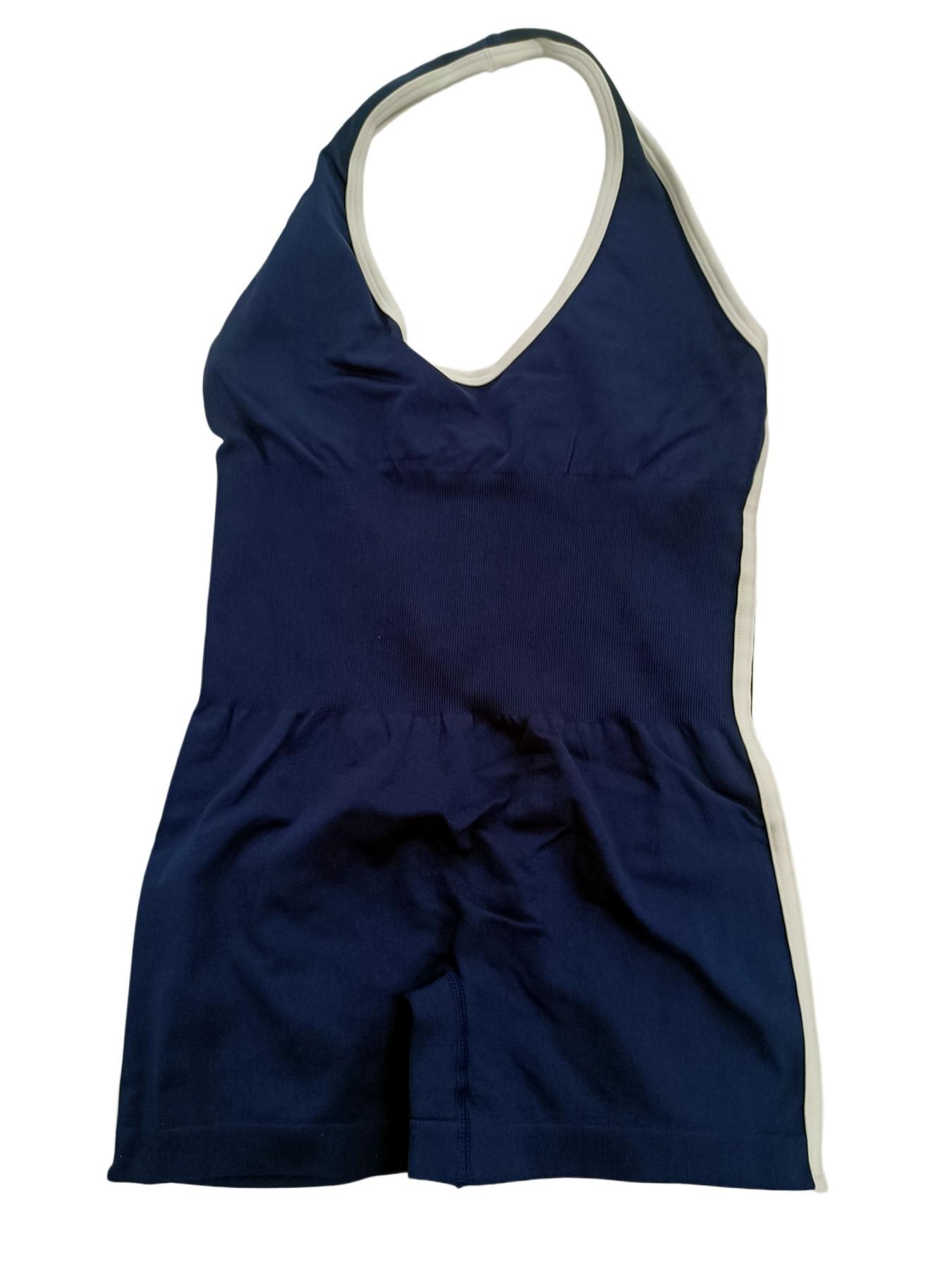 Women's Sporty Jumpsuit Shorts, Backless Hollow Design, Sexy Breathable Shorts, Perfect for Gym Outdoor Sports, Daily Wear, Sports Jumpsuits
