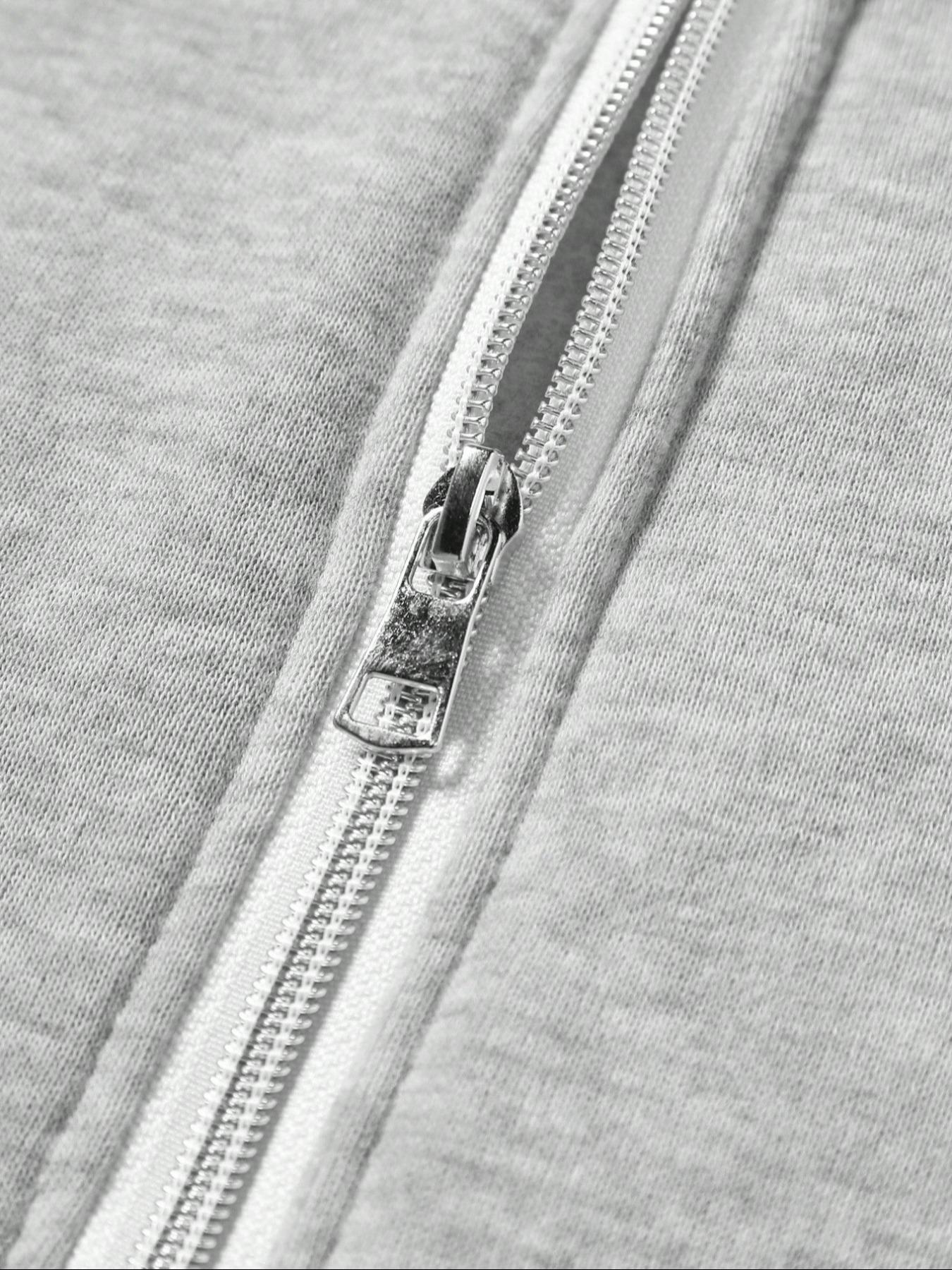 Men's Sportswear Set, Full Zip Hoodie & Drawstring Sweatpants, Fleece Lined, Casual Jogging, Fall Winter Long Sleeve Top,Winter outfits, Athletic Activewear Tracksuits