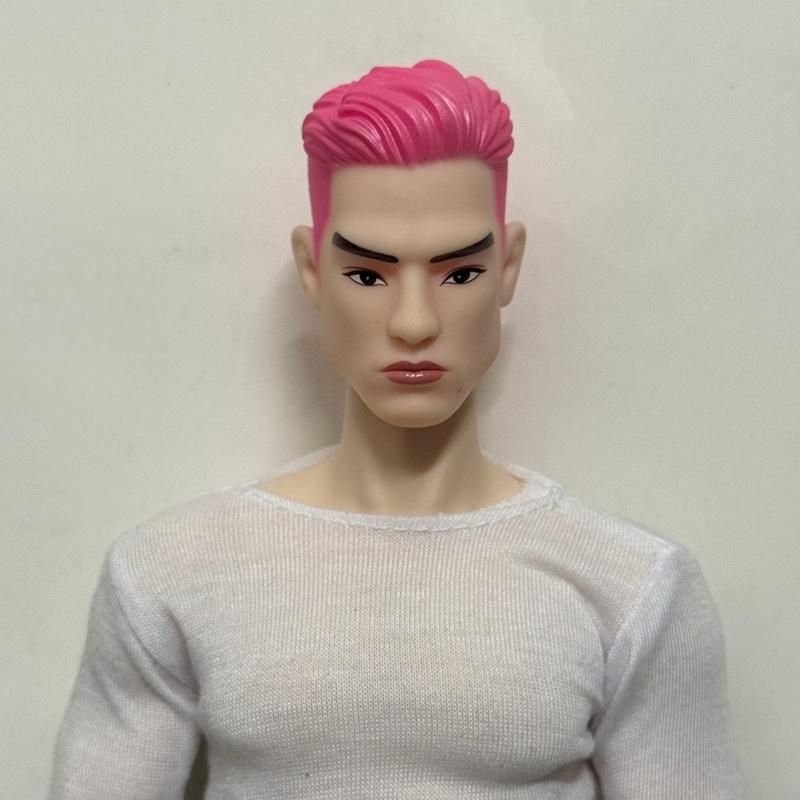 13-Inch Jointed Fashion Action Figure Body Head Accessories, Unisex Collectible Toy Parts, Durable Design for Enthusiasts
