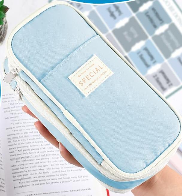 Easter Gift Bible Journaling kit 33 Pcs Bible Aesthetic Supplies with Pencil Case Gel Pen Colorful Highlighters Marker Pen Tabs Notes Transparent Sticky Notes Cross Clip Tapes Bible Study Supplies Annotation Kit Stationery School Study Supplies