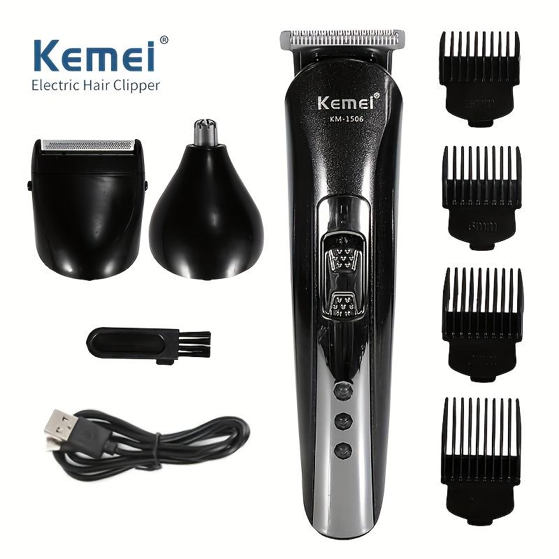 Kome Km-1506 Oil Head Hair Clipper Carving Trimmer Electric Push Cutter Three-In-One Razor, Powerful Cutting Design, Durable Durability