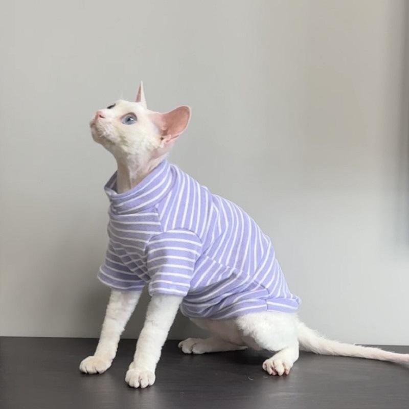 Sphynx Cat Clothing Autumn Winter Warm for Hairless Cats and Devon Rex Cold Protection