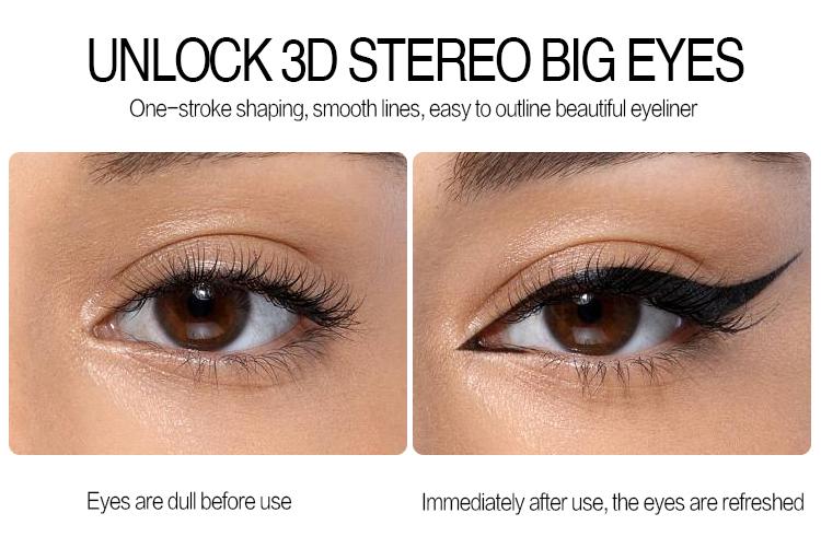 12 color set liquid eyeliner quick-drying waterproof long-lasting sweat-proof liquid eyeliner anti-smudge eyeliner set