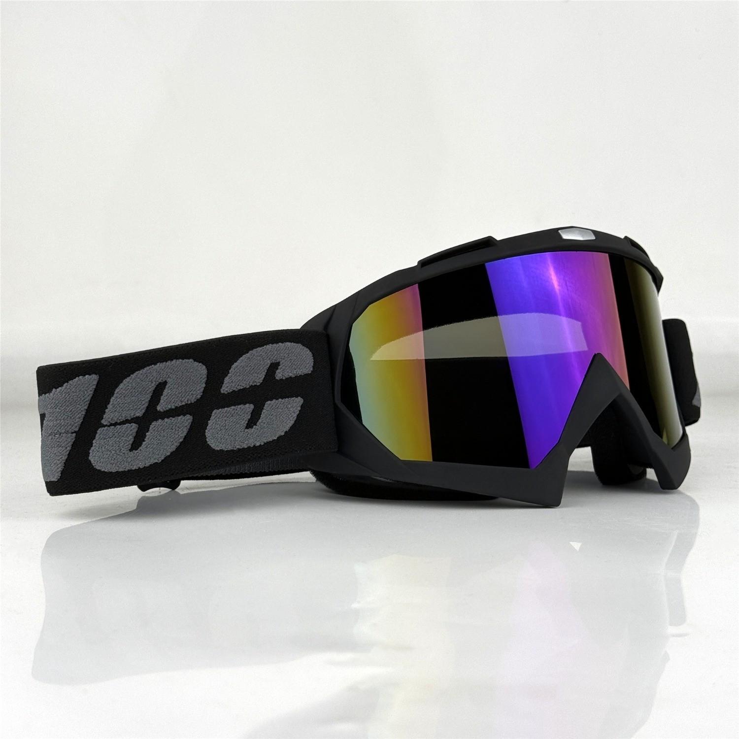 New off-road goggles with REVO coating lenses, OTG compatible. Anti-scratch, dustproof lenses, breathable and adjustable fit. Ideal for parties, motocross, ATV riding, skiing, snowmobiling, and cycling. Suitable for teens and adults – a perfect birthday o