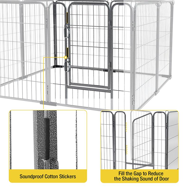 Aivituvin-AIR50 Medium Dog Exercise Pen | Outdoor&Indoor Portable Pet Puppy Playpen
