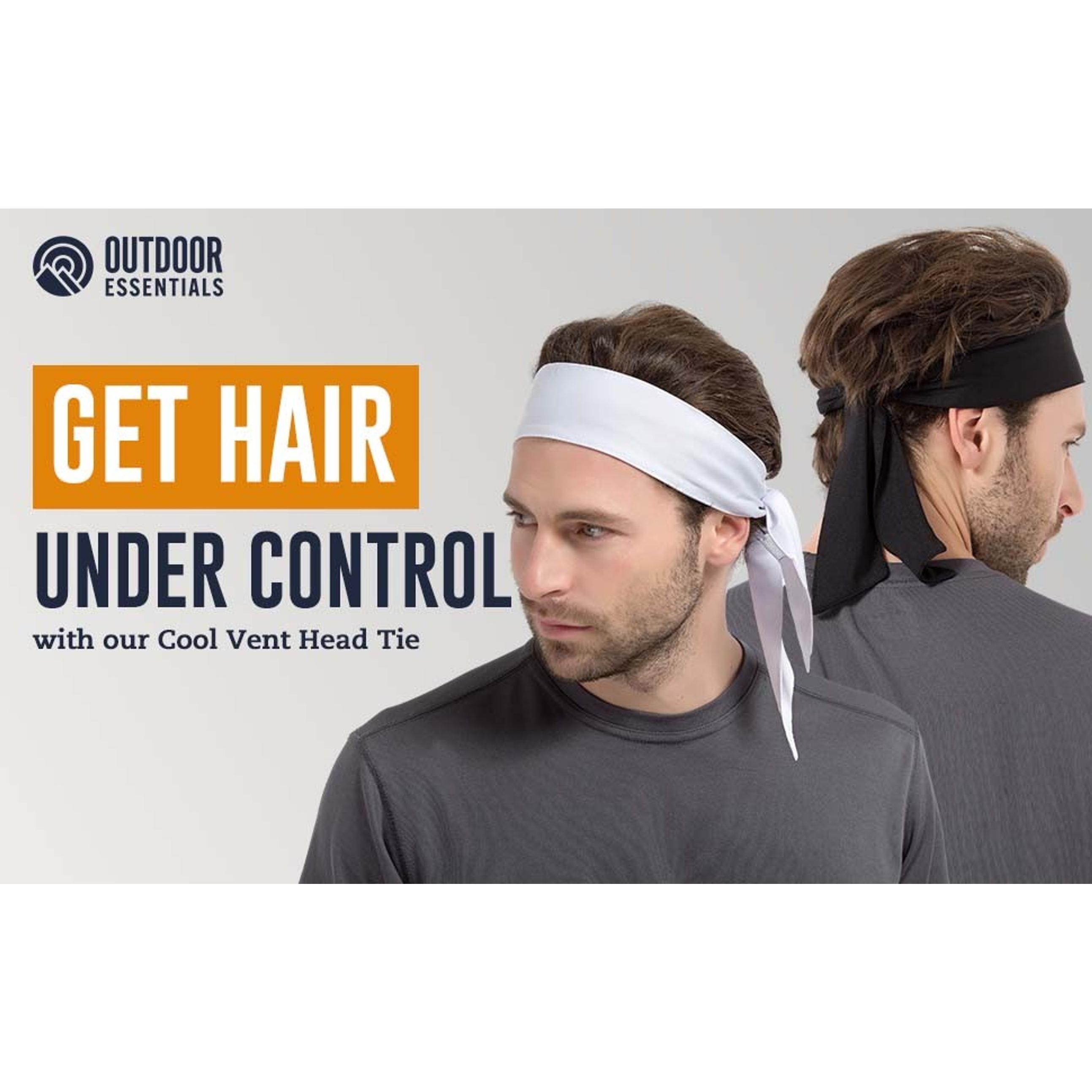 Sweat-Wicking Running Headband - Hair Control Head Tie - Ninja Costume Accessories(Gift)