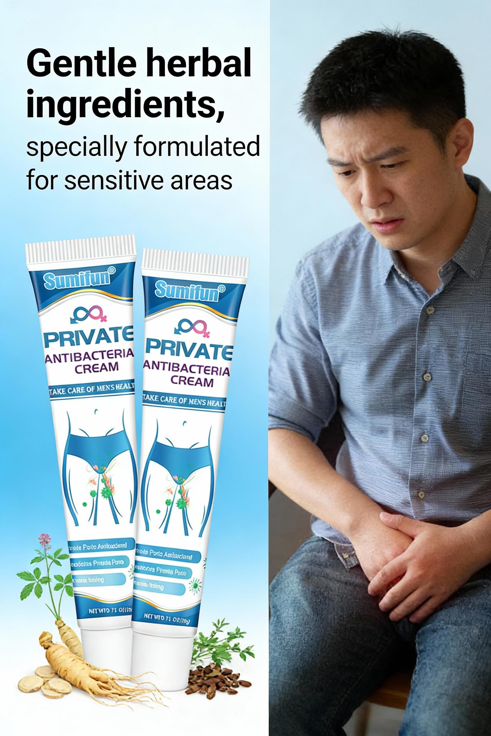 Men's Itch Relief Cream External Use Cream Intimate Cleansing Ointment