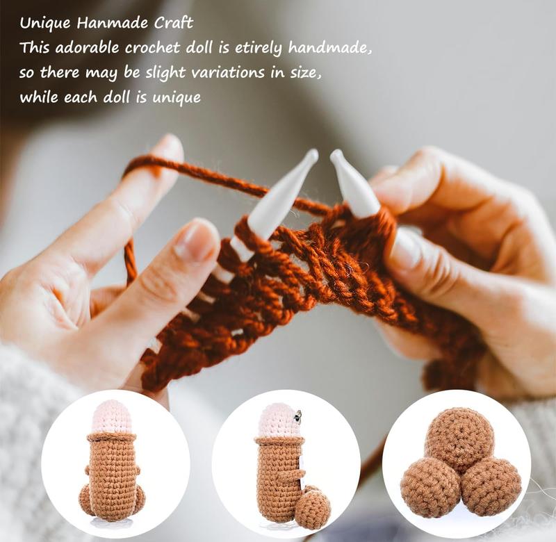 Funny Emotional Cute Crochet Doll, 1 Count Creative Knitted Decor with Positive Message Card, New Year Birthday Gift,Gifts Boyfriend,Fun Desk Decoration, Inspirational Gift for Friends Women,Support Plushies,Cuddly Doll Gift, Halloween Toy Funny Emotional Cute Crochet Doll, 1 Count Creative Knitted Decor with Positive Message Card, New Year Birthday Gift,Gifts Boyfriend,Fun Desk Decoration, Inspirational Gift for Friends Women,Support Plushies,Cuddly Doll Gift, Halloween Toy