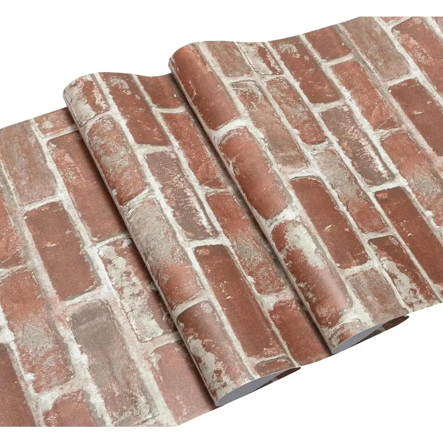 Red Brick Wallpaper Self-Adhesive Peel and Stick Wallpaper Waterproof and Removable Good for Home Decoration and Furniture Renovation 17.5 x 118 Inch Red Brick Wallpaper Self-Adhesive Peel and Stick Wallpaper Waterproof and Removable Good for Home Decoration and Furniture Renovation 17.5 x 118 Inch