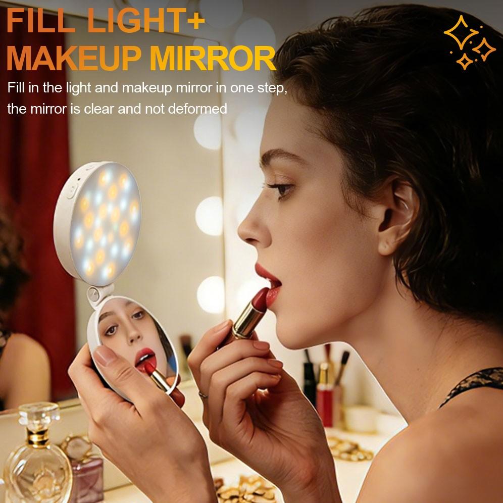 Magnetic Dslr Style Shutter Grip for iPhone and Android, Wireless Shutter Button, Beauty Filter Selfie Mirror, Perfect for Vlogging