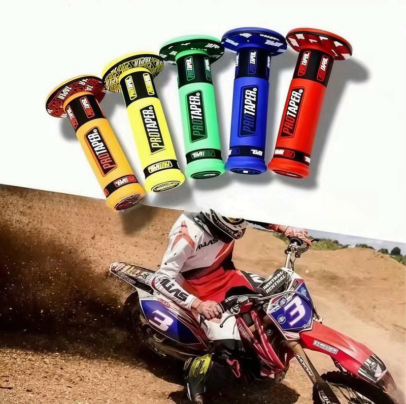 Motorcycle Handlebar Grips Pro Waterproof Durable Universal Fit for Motorcycles Electric Scooters (pair), Motor Parts Accessories, Ca Prop 65 Compliant