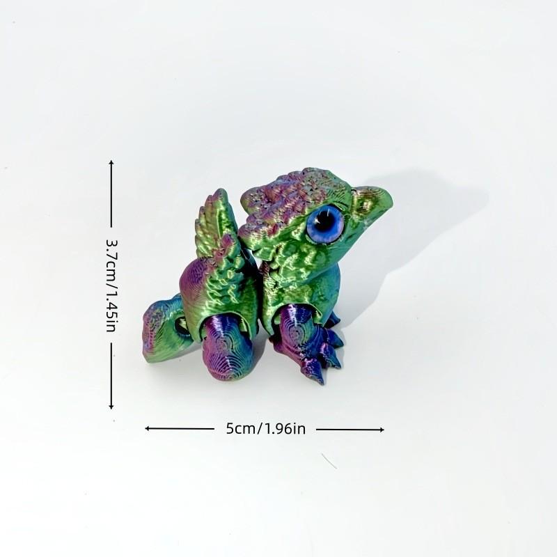 3D Printed Toy Griffin Wings Small Animal Jointed Simulation Fun Ornament Creative Handmade Model, Unique Collectible Decorative Piece