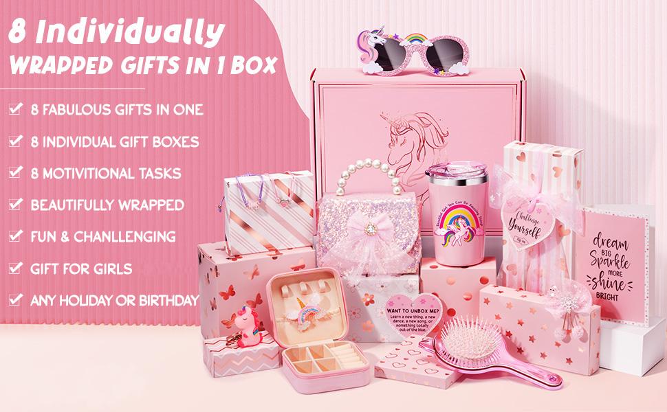 Mayicivo Unicorn Unique Easter Gifts Idea for girls,graduation gift boxes
