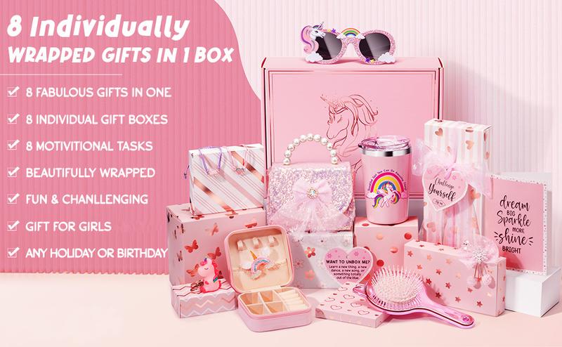 Mayicivo Unicorn Unique Easter Gifts Idea for girls,graduation gift boxes