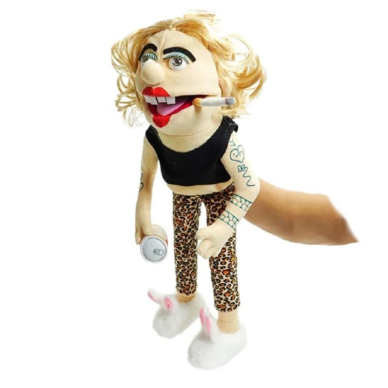New Jeffy Puppet Doll Jeffy Hand Puppet Sml Jeffy Puppet Family Real Jeffy Zombie Boy Hand Puppet Soft Toy Plush Feebee Puppet
