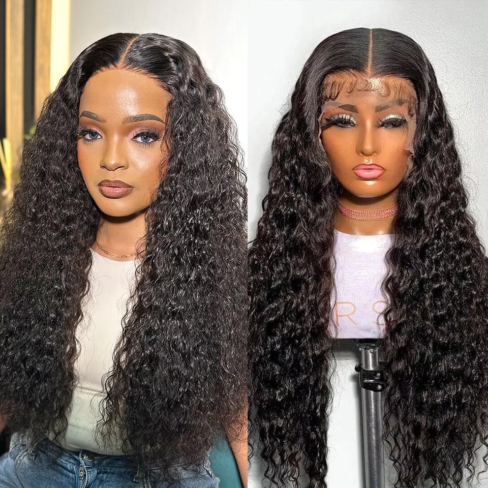 Yawawe Hair Water Wave 13x6 Full Lace Frontal Wear go Glueless Wig Preplucked Human Hair Wigs Ready To Go Pre Cut Lace Easy Install HD Lace Wigs for Women Beginnner Friendly #FallFreshness