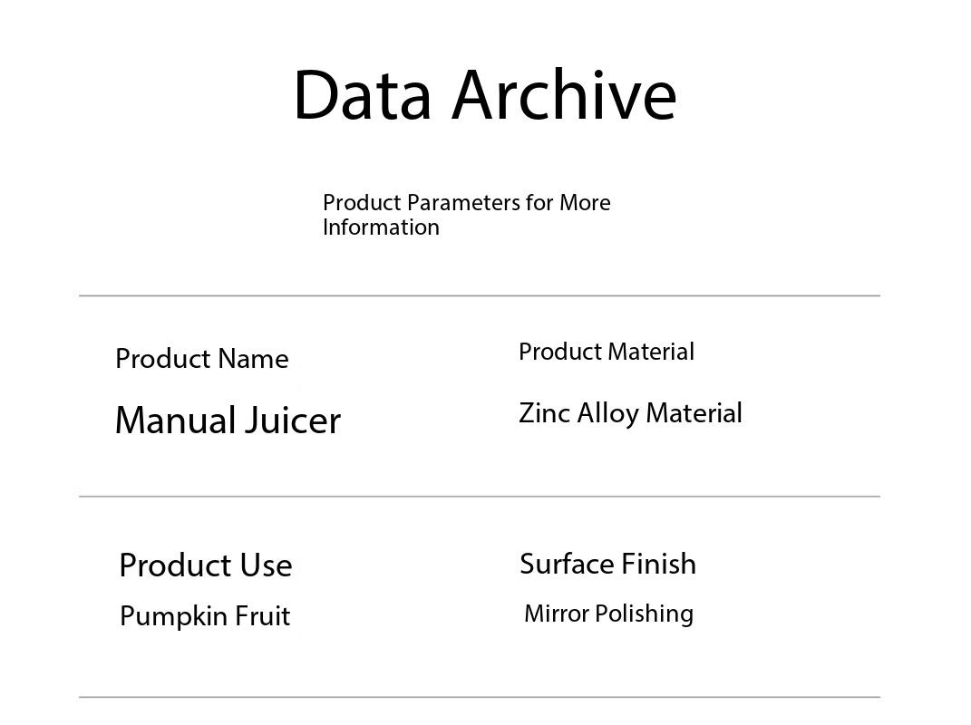 Kitchen Home Zinc Alloy Juicer, Manual Lemon Squeezer, Multi-Functional Juice Press Clip, Fruit Tool for Easy Use