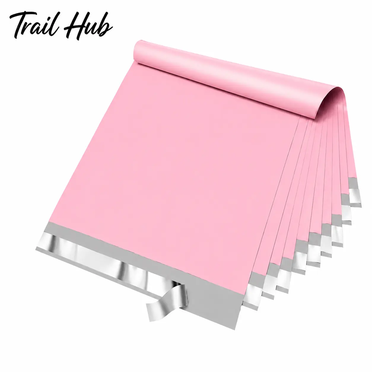 Heavy-Duty 14.5 x 19 Inch Waterproof Poly Mailers – 10-Pack Self-Sealing Shipping Envelopes for Apparel, E-Commerce Fulfillment, and Small Business Mailing – Tear-Resistant, Lightweight, Recyclable Polyethylene Packaging with Secure Closure