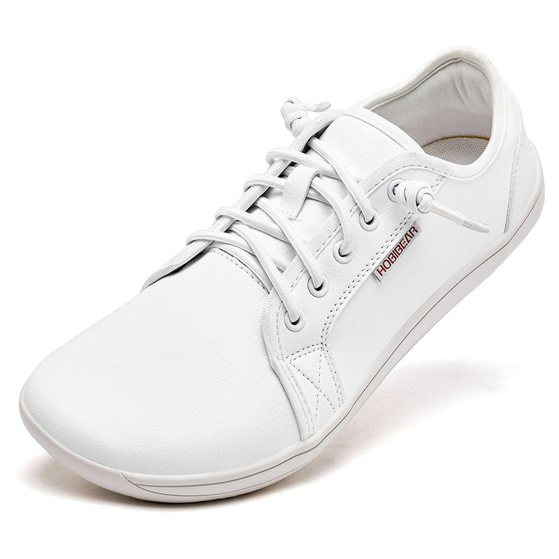 HOBIBEAR Womens Mens Wide Minimalist Barefoot Sneakers Zero Drop Slip on Shoes Lightweight Comfortable