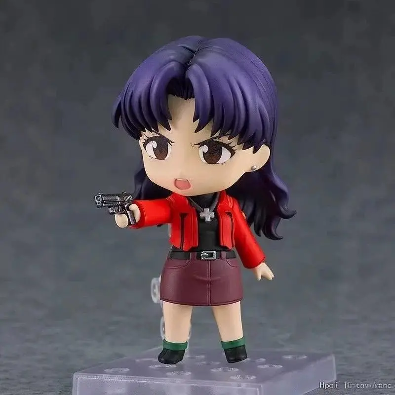 Nendoroid 2333 Misato Katsuragi Poseable Interchangeable Face Anime Action Figure Desktop ornament Doll Pvc Collectible Model