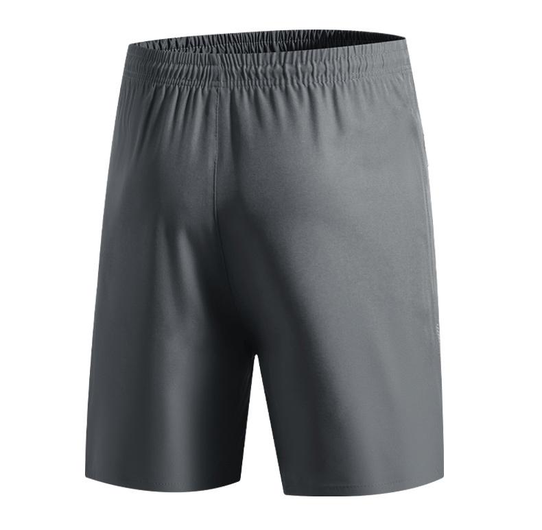 Men's 5-Pack quick drying close fitting sports and leisure gym shorts with breathable bottom, zipper pocket, elastic waistband, multiple sizes, suitable for fitness and outdoor wear