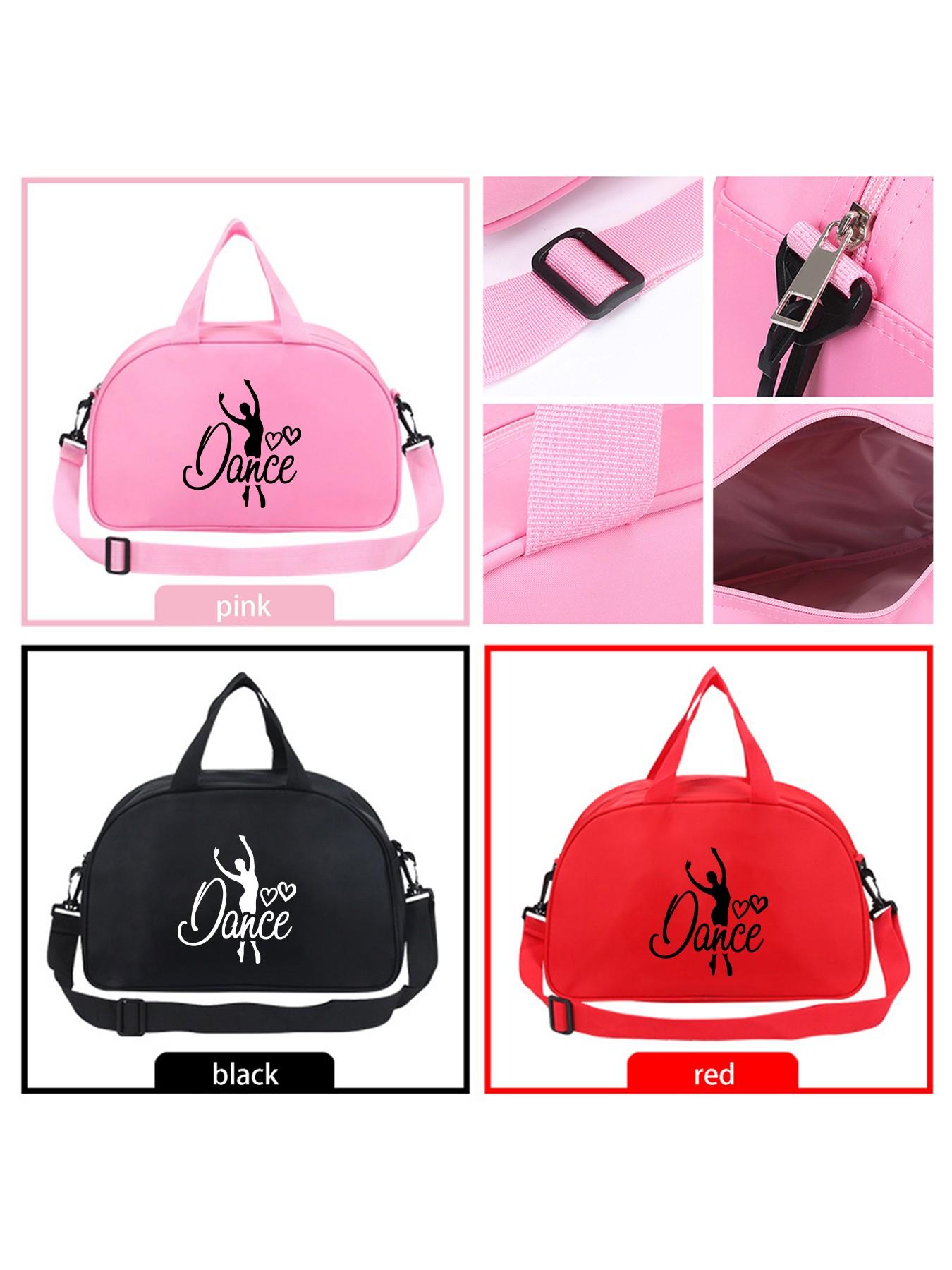 Dance Dance Bag Handbag Crossbody Two-In-One Large Capacity, Dedicated Dance Student Bag, Yoga Fitness Travel Bag