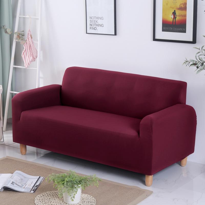 1PC Minimalist High Elastic Solid Color Elastic Sofa Slipcover | Dog-Friendly | Non-Slip, Dustproof & Scratch-Resistant | Suitable for Indoor/Outdoor Gardens & Living Room Sofas | Fits 1/2/3/4-Seater Sofas | Washable & Kid-Safe | Holiday-Universal