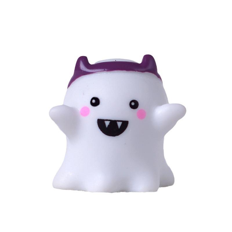 6 Pcs Halloween Decoration Ghost Figurine,Halloween Ghost Statue,  Resin Sculpture, Cute Ghost Decor, Perfect Indoor & Porch Decoration Tabletop Decor-YY1