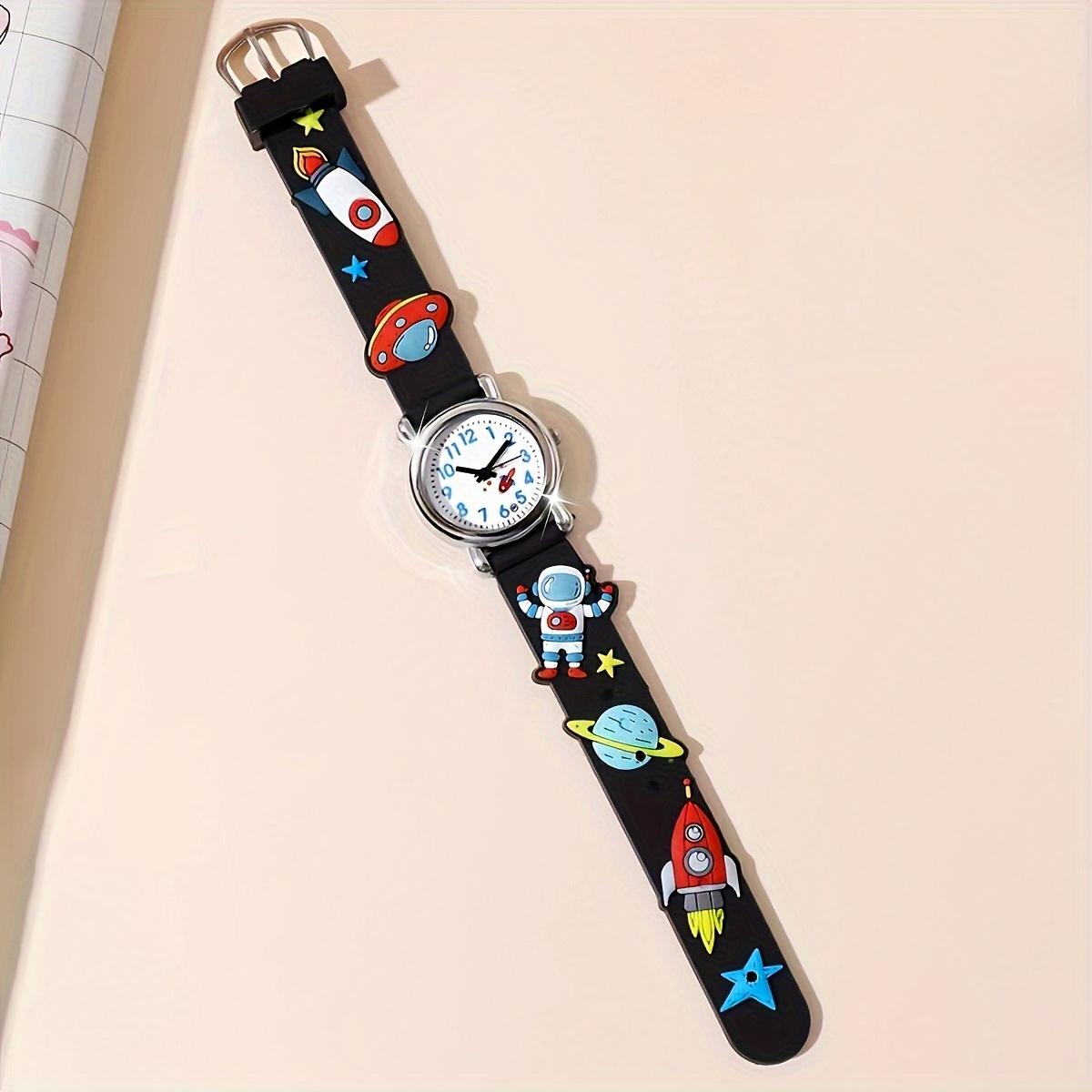 1pc/2pcs New Creative Astronaut Fashion Casual Quartz Watch, Suitable for Daily Wear, Birthday Gift