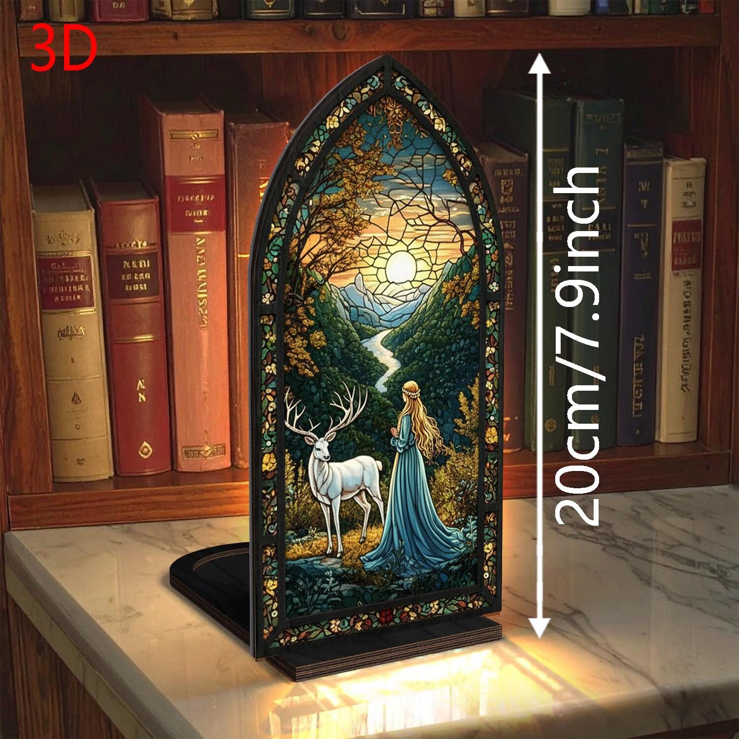 3D Aelin Throne of Glass Book Nook, Fantasy Bookshelf Decor, Book Series Decor, Book Lover Gift, Bookish Merch, Decorative, Candles Not Included