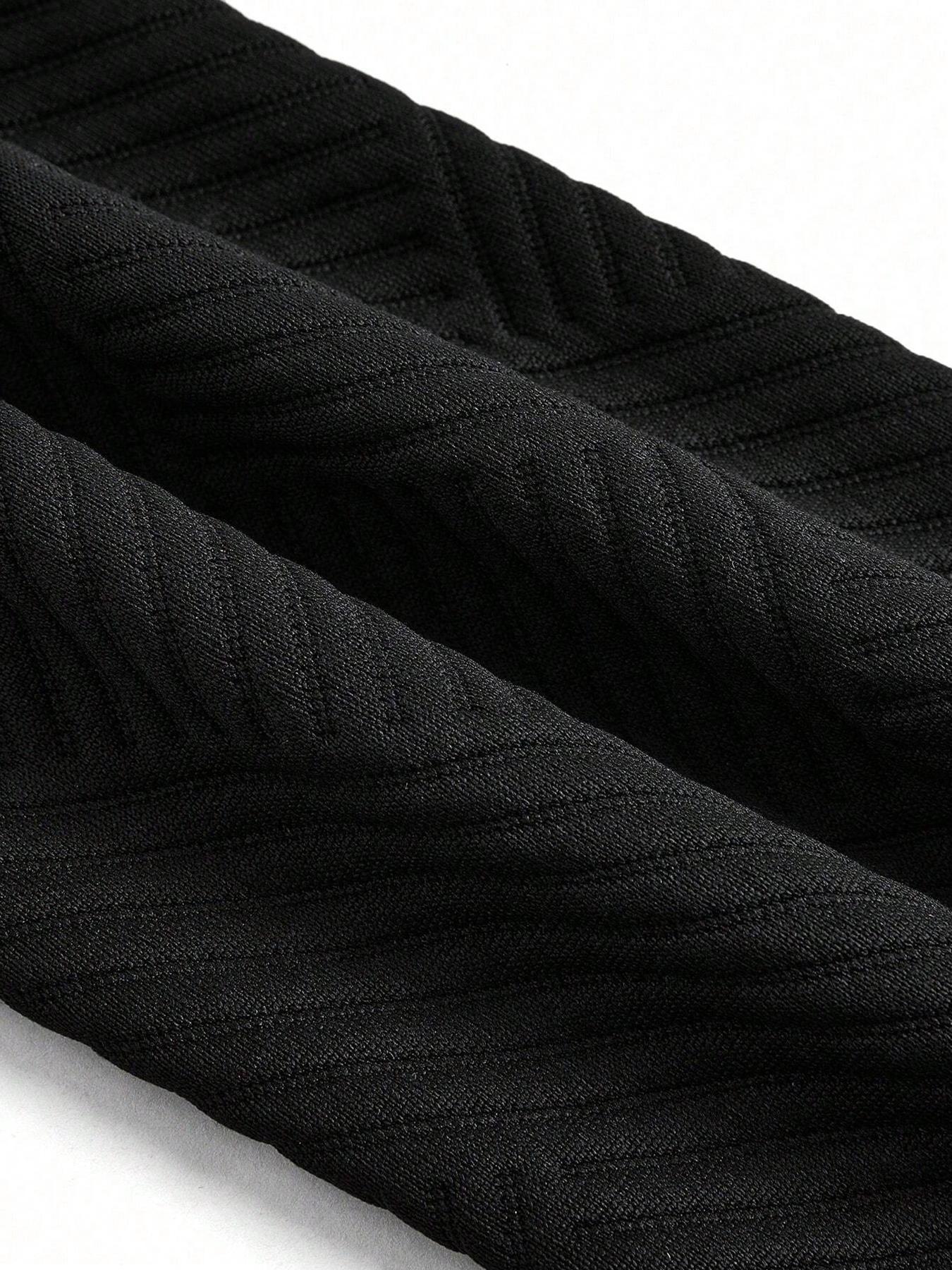 Women's Textured Fabric Collar Zipper Casual Jacket Stylish Ladies Outerwear for Daily Wear, Comfortable and Trendy Design, Casual Fashionable Outerwear