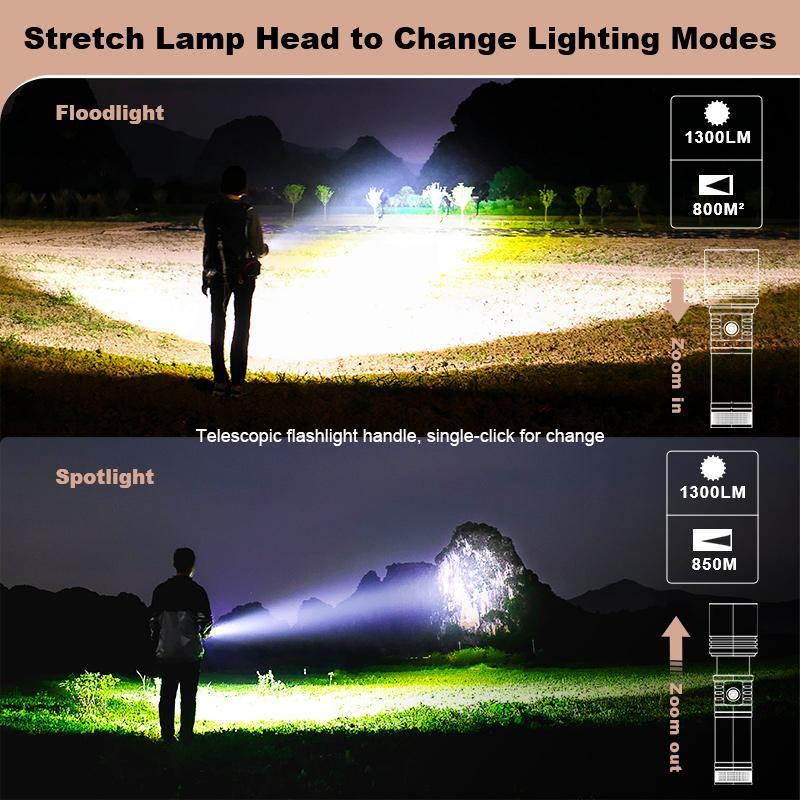 Skyfire Flashlight 2015 Outdoor Lighting Emergency Ignition Reverse Charging Multi-function,Camping light function