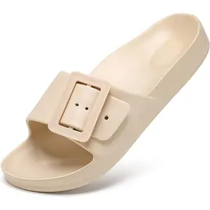 Cloud Slides for Women with Arch Support Soft Recovery Sandals Lightweight Summer Beach Slippers Shower Shoes