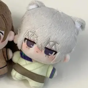 Anime Kamisama Kiss Couple Plush Set 10cm Nanami Momozono Tomoe Stuffed Doll Kawaii Chibi Cotton Toy Keychain for Birthday Gift