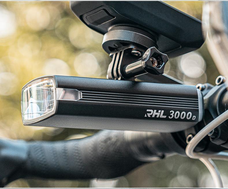 ROCKBROS 3000 Lumens USB-C Bike Light with 10000mAh Battery