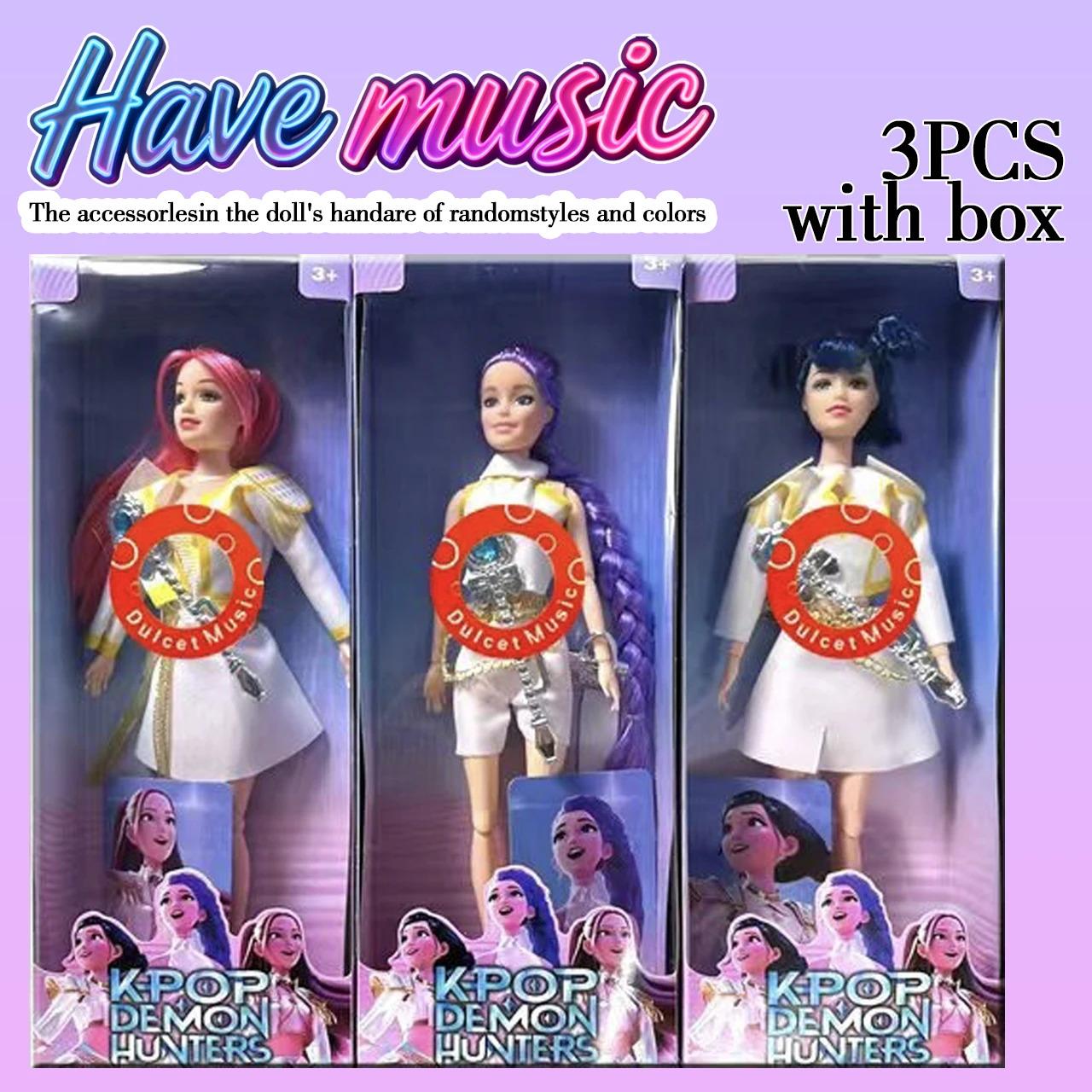2026HOT NEW Anime Demonic Group  Doll Vinyl Toy Rumi Mira zoi Character vinyl mask figurine Birthday Gift Fan Club Gifts