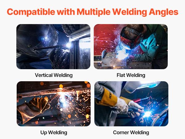 VEVOR Flux Core MIG Welding Wire, E71T-11 0.03-inch 10 LBS, Gasless Mild Steel Welding Wire with Low Spatter for All Position Arc Welding, Self-Shielded for Outdoor Use