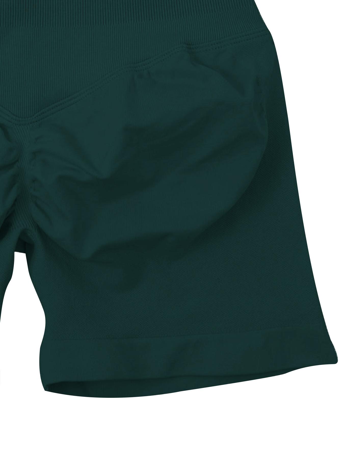 BBFIRA Women's Seamless Knit Breathable Anti-Perspiration High-Stretch Slim-Fit Sports Shorts Outdoor Running Cycling Shorts Fitness Shorts Butt-Lifting Yoga Pants for Women High-Waisted Breathable Knit Sports Shorts